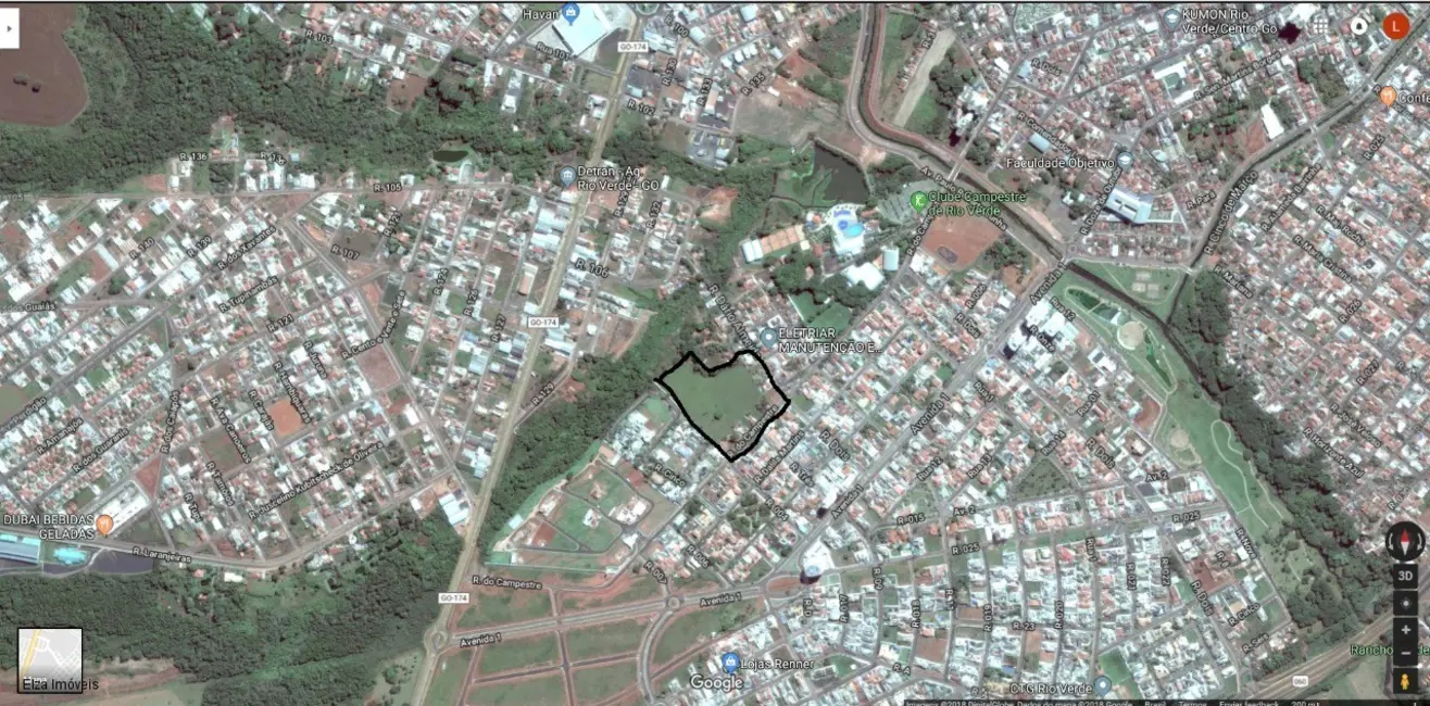 Terreno / Lote à venda, 39000m2 em Solar Campestre, Rio Verde - GO - imagem 4 Foto 4 de Terreno / Lote à venda, 39000m2 em Solar Campestre, Rio Verde - GO