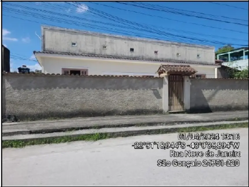 Foto 1 de Casa com 4 quartos à venda, 426m2 em Tribobó, Sao Goncalo - RJ
