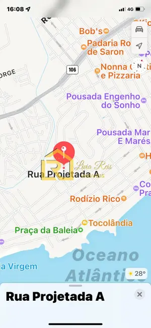 Foto 2 de Terreno / Lote com 1 quarto à venda, 451m2 em Costazul, Rio Das Ostras - RJ