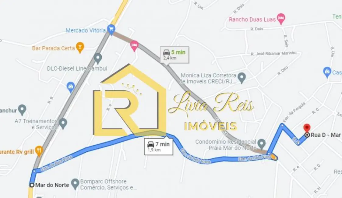Terreno / Lote com 1 quarto à venda, 437m2 em Mar do Norte, Rio Das Ostras - RJ - imagem 3 Foto 3 de Terreno / Lote com 1 quarto à venda, 437m2 em Mar do Norte, Rio Das Ostras - RJ