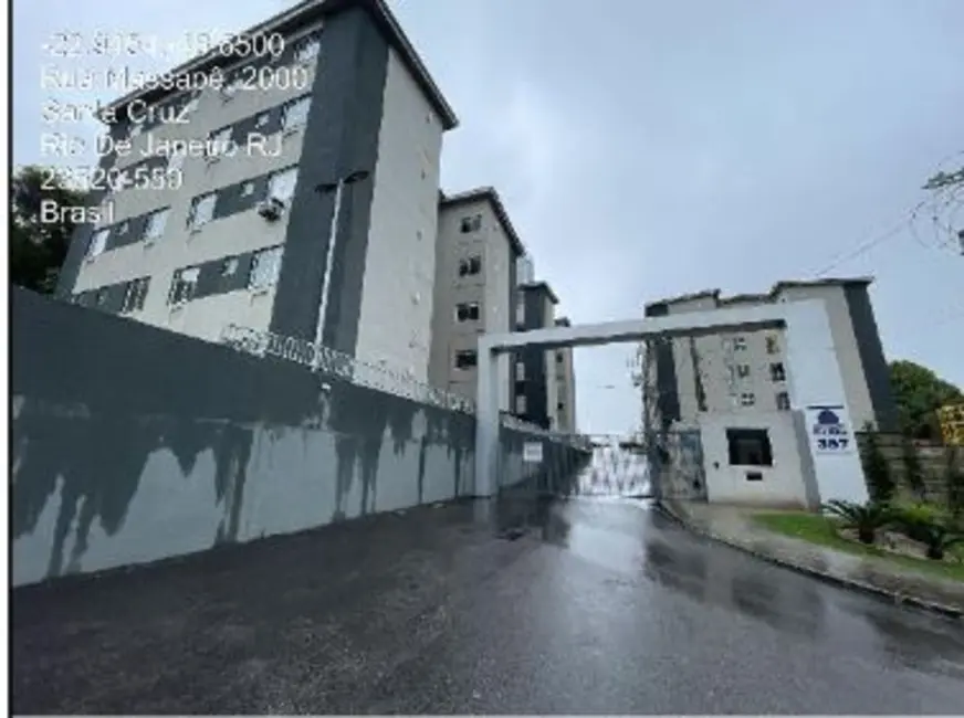 Foto 1 de Apartamento com 2 quartos à venda, 43m2 em Santa Cruz, Rio De Janeiro - RJ