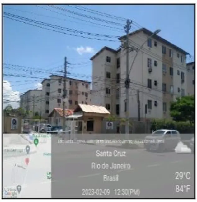 Foto 1 de Apartamento com 2 quartos à venda, 44m2 em Santa Cruz, Rio De Janeiro - RJ