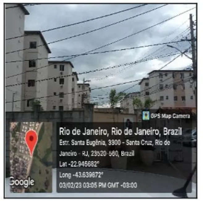 Foto 1 de Apartamento com 1 quarto à venda, 45m2 em Santa Cruz, Rio De Janeiro - RJ