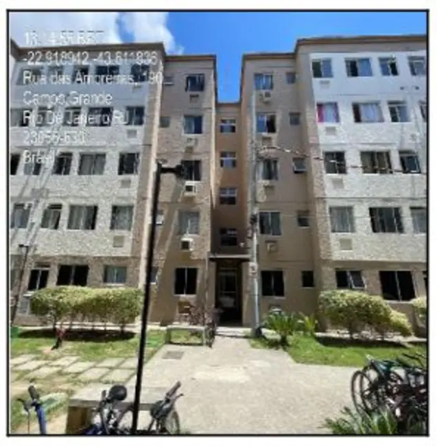 Foto 1 de Apartamento com 2 quartos à venda, 41m2 em Cosmos, Rio De Janeiro - RJ