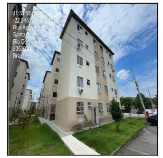Foto 1 de Apartamento com 2 quartos à venda, 44m2 em Santa Cruz, Rio De Janeiro - RJ