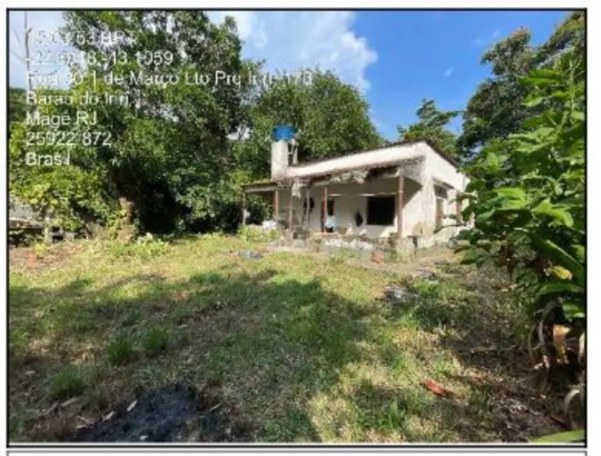 Foto 1 de Casa com 2 quartos à venda, 1615m2 em Nova Orleans (Suruí), Mage - RJ