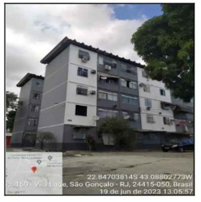Foto 1 de Apartamento com 2 quartos à venda, 44m2 em Vila Lage, Sao Goncalo - RJ
