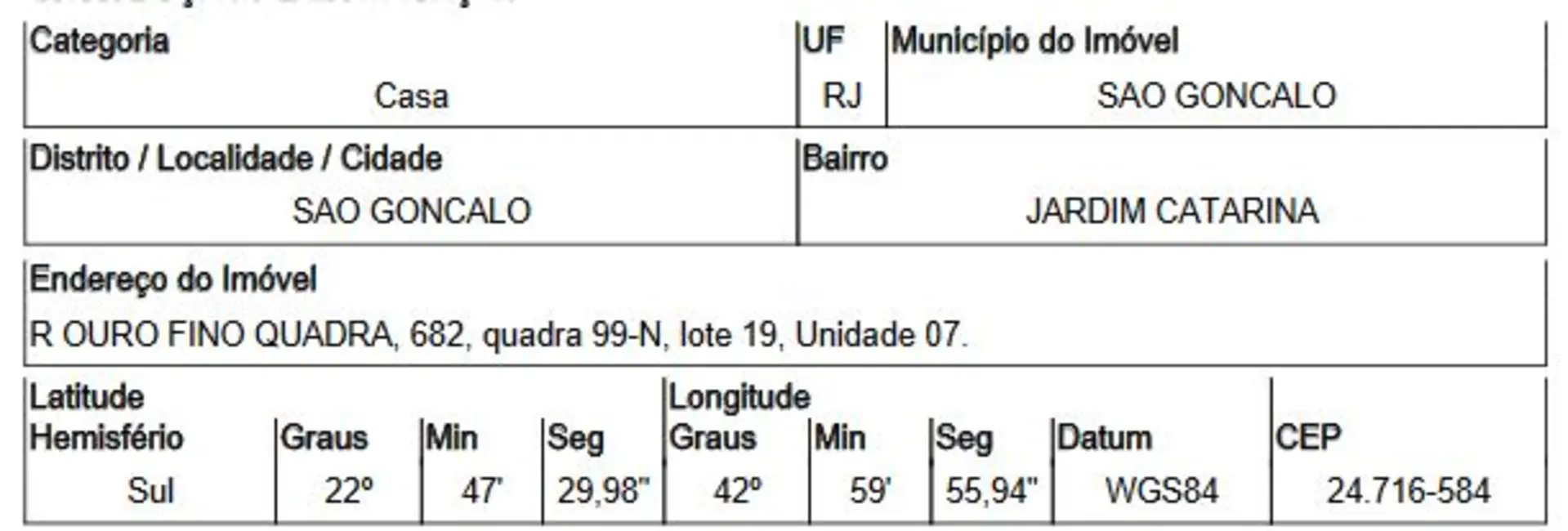 Foto 2 de Casa com 1 quarto à venda, 25m2 em Jardim Catarina, Sao Goncalo - RJ