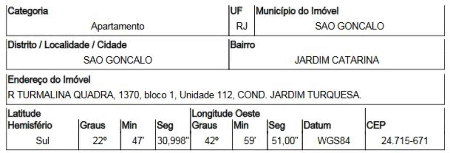 Foto 2 de Apartamento com 1 quarto à venda, 32m2 em Jardim Catarina, Sao Goncalo - RJ
