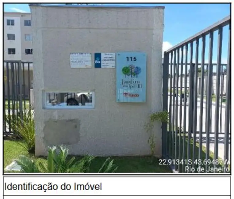 Foto 2 de Apartamento com 2 quartos à venda, 40m2 em Santa Cruz, Rio De Janeiro - RJ