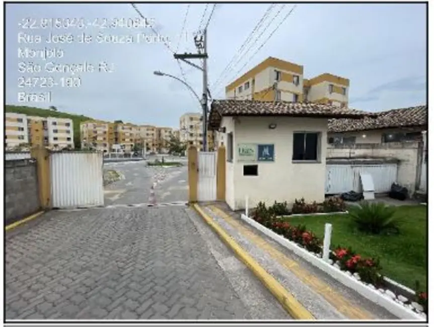 Foto 2 de Apartamento com 1 quarto à venda, 46m2 em Monjolos, Sao Goncalo - RJ