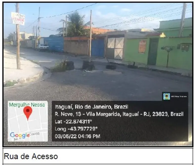 Foto 1 de Casa com 2 quartos à venda, 63m2 em Jardim Mar, Itaguai - RJ