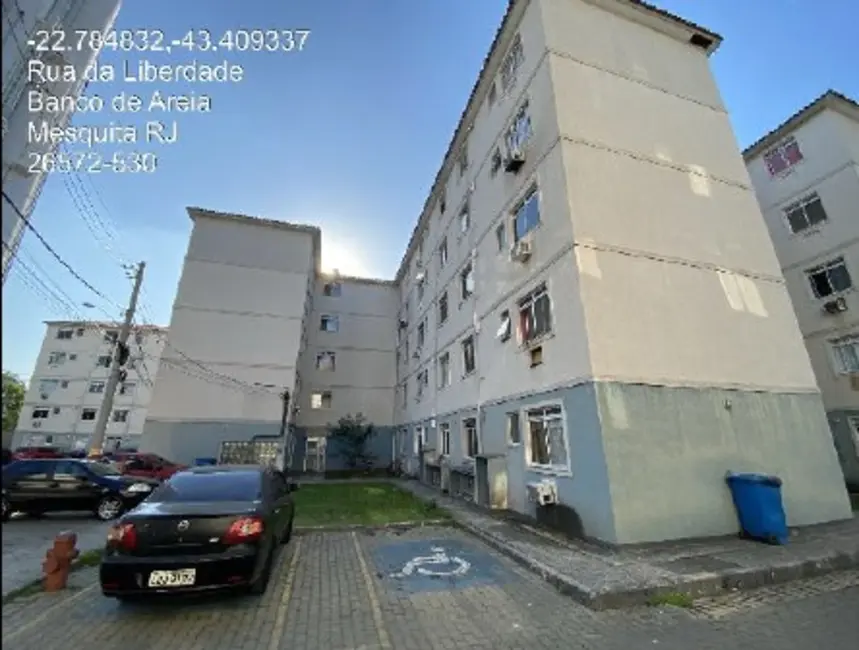 Foto 3 de Apartamento com 2 quartos à venda, 42m2 em Rocha Sobrinho, Mesquita - RJ