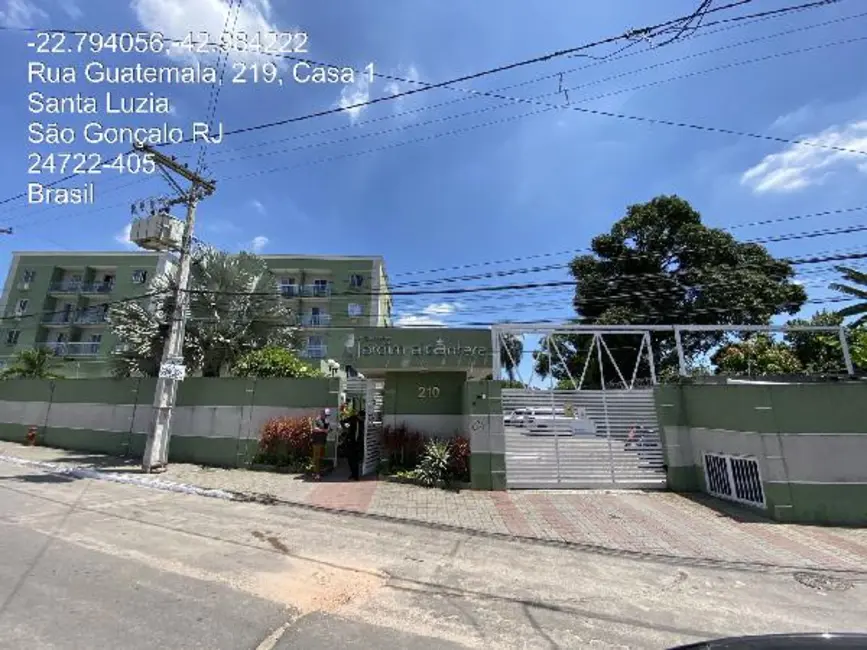 Foto 1 de Apartamento com 2 quartos à venda, 56m2 em Santa Luzia, Sao Goncalo - RJ