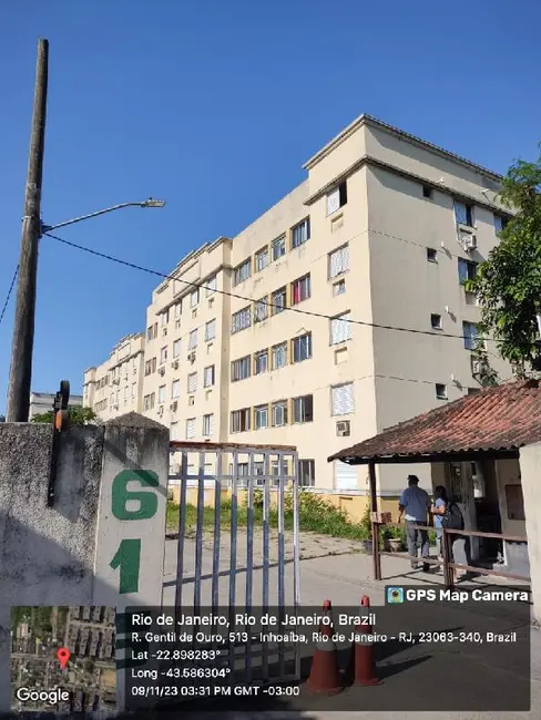 Foto 1 de Apartamento com 2 quartos à venda, 51m2 em Inhoaíba, Rio De Janeiro - RJ