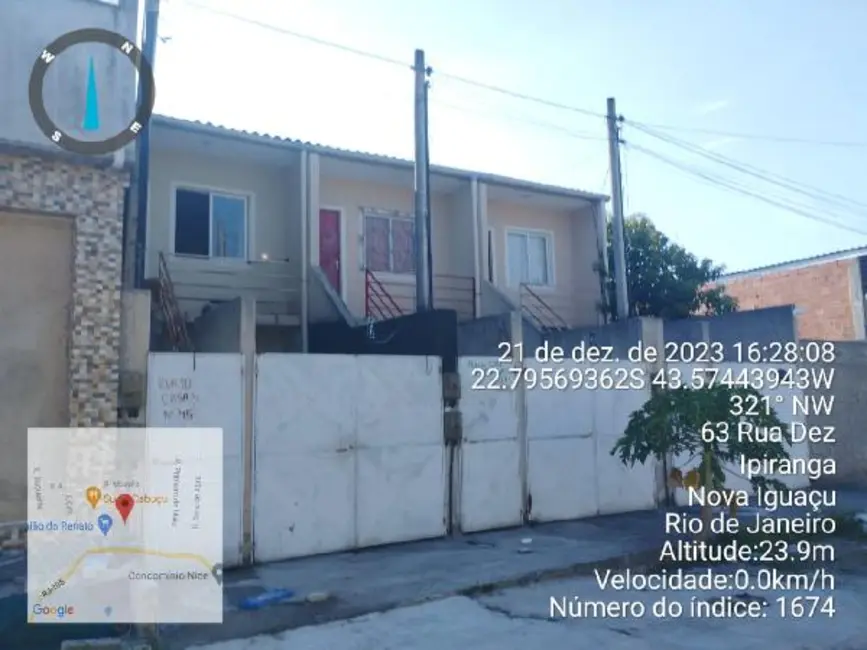 Foto 1 de Casa com 1 quarto à venda, 32m2 em Cabuçu, Nova Iguacu - RJ
