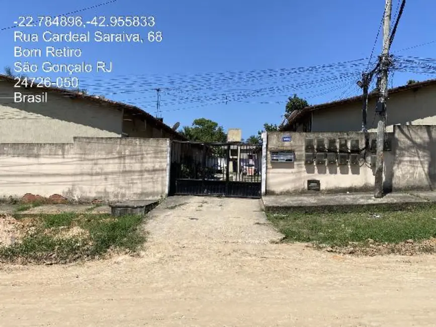 Foto 1 de Casa com 1 quarto à venda, 78m2 em Bom Retiro, Sao Goncalo - RJ