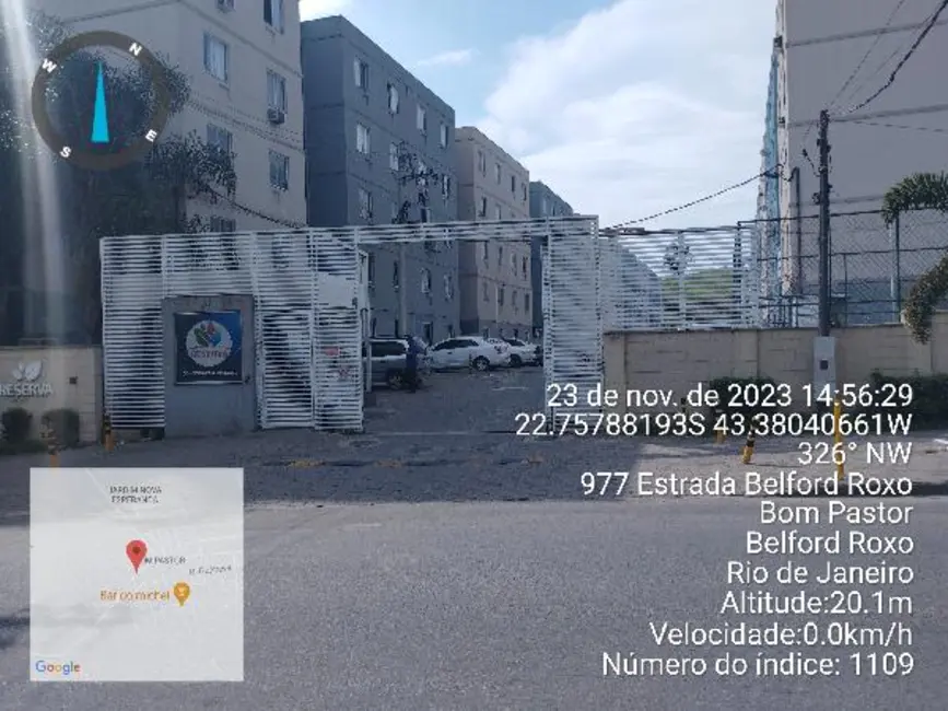 Foto 1 de Apartamento com 2 quartos à venda, 45m2 em Belford Roxo - RJ