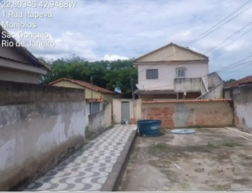 Foto 1 de Casa com 2 quartos à venda, 77m2 em Monjolos, Sao Goncalo - RJ