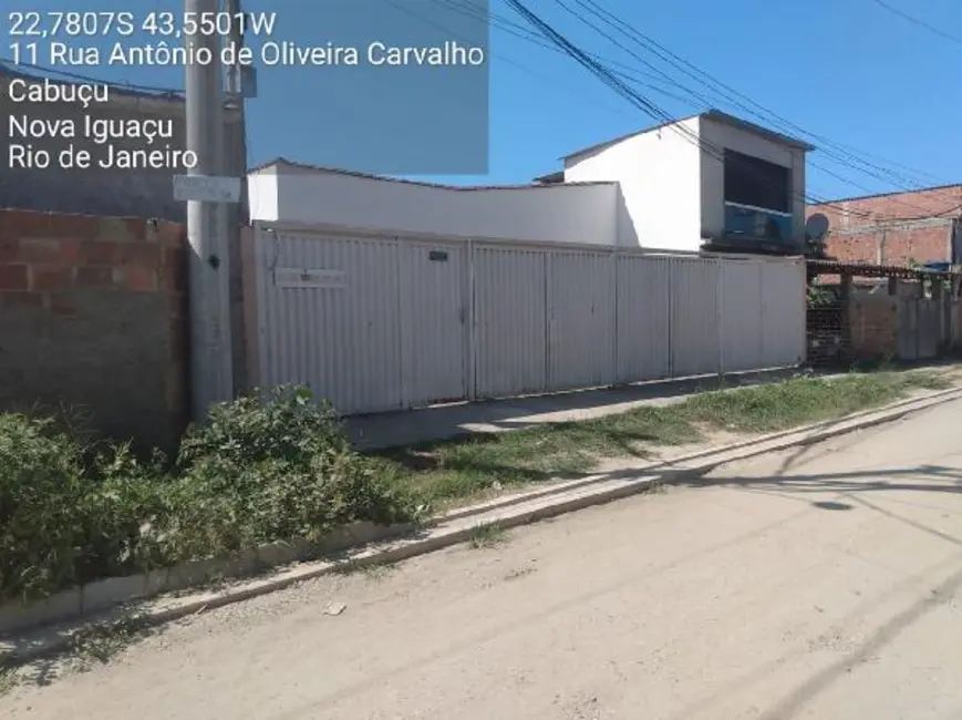 Foto 1 de Casa com 1 quarto à venda, 54m2 em Cabuçu, Nova Iguacu - RJ