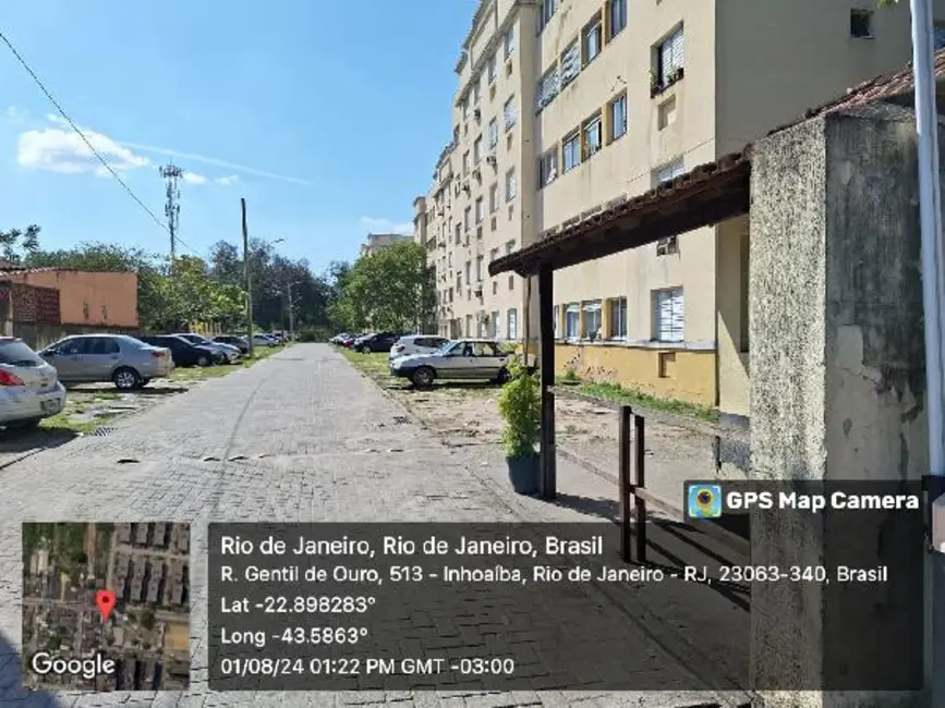 Foto 1 de Apartamento com 2 quartos à venda, 49m2 em Inhoaíba, Rio De Janeiro - RJ