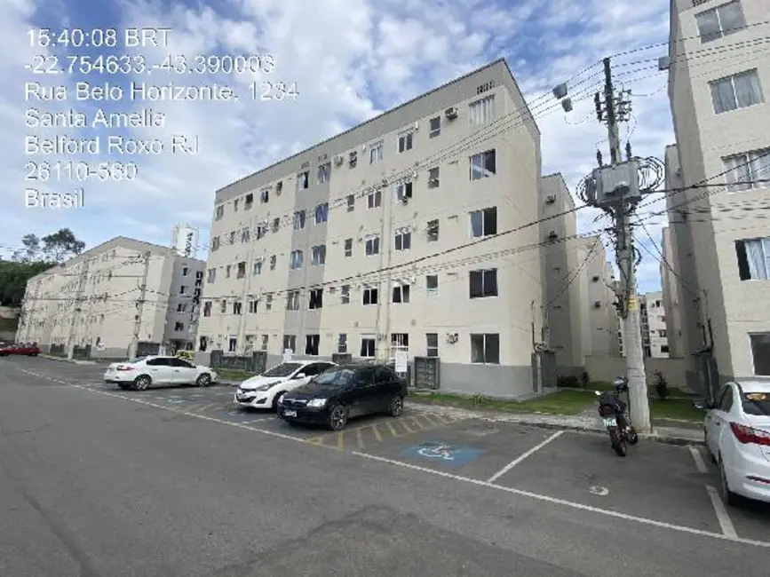 Foto 1 de Apartamento com 2 quartos à venda, 43m2 em Santa Amélia, Belford Roxo - RJ