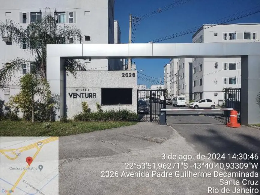 Foto 1 de Apartamento com 2 quartos à venda, 43m2 em Santa Cruz, Rio De Janeiro - RJ