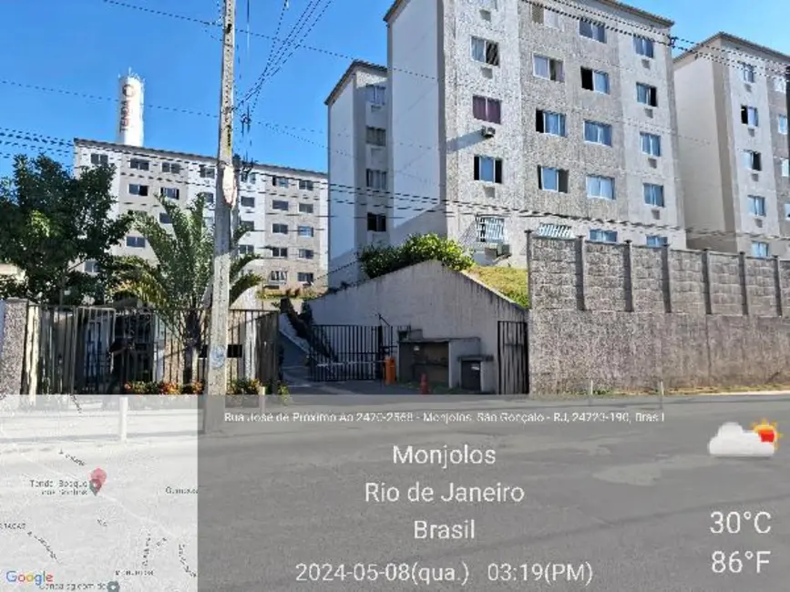 Foto 1 de Apartamento com 2 quartos à venda, 47m2 em Monjolos, Sao Goncalo - RJ