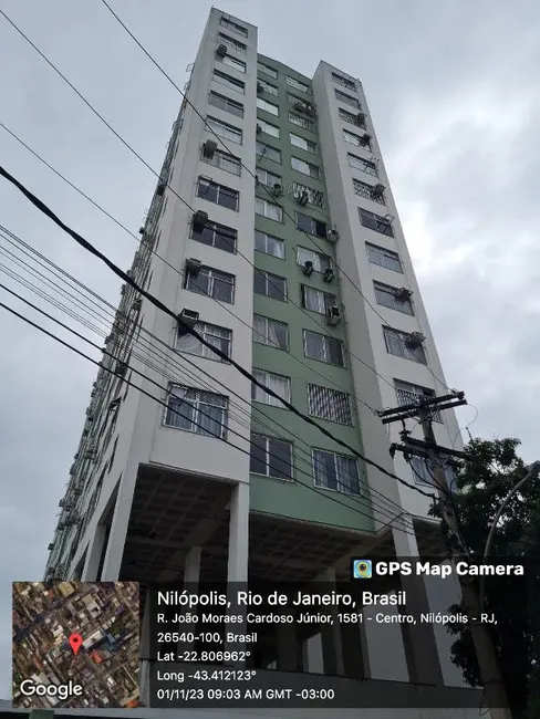Foto 1 de Apartamento com 2 quartos à venda, 45m2 em Centro, Nilopolis - RJ
