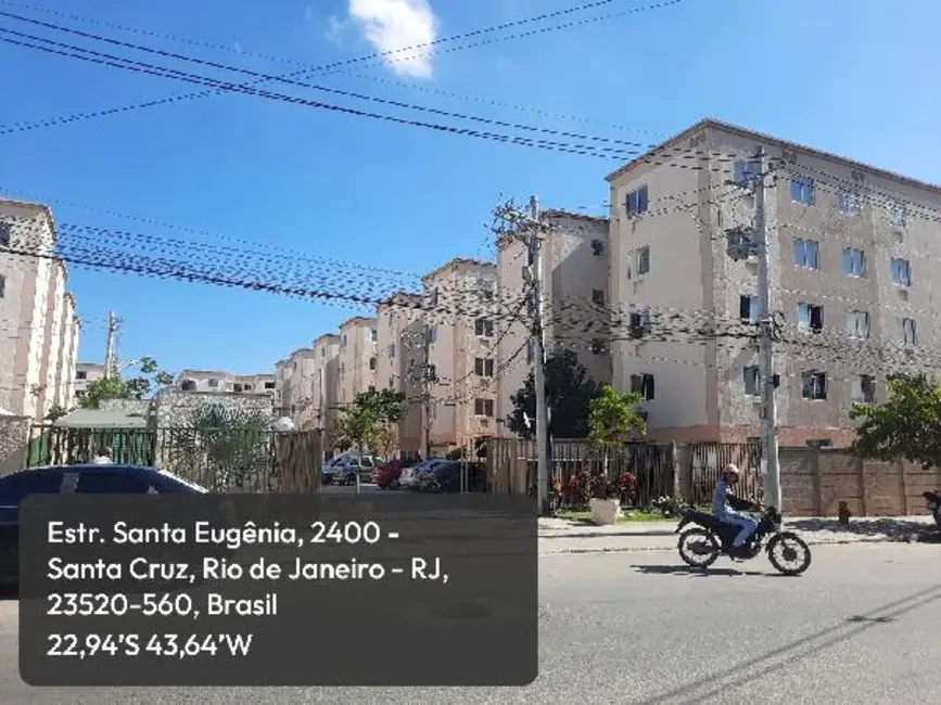 Foto 1 de Apartamento com 2 quartos à venda, 40m2 em Santa Cruz, Rio De Janeiro - RJ