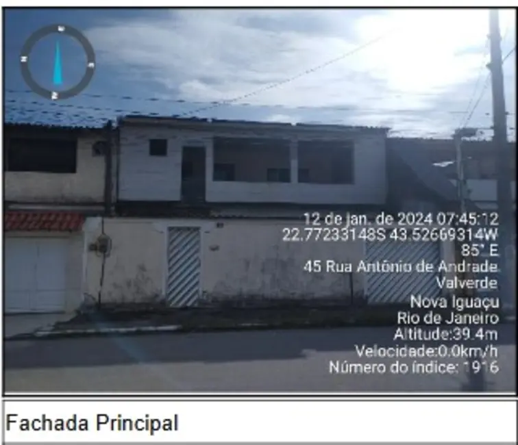 Foto 1 de Casa com 1 quarto à venda, 200m2 em Valverde, Nova Iguacu - RJ