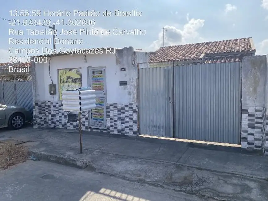 Foto 1 de Casa com 2 quartos à venda, 150m2 em Campos Dos Goytacazes - RJ