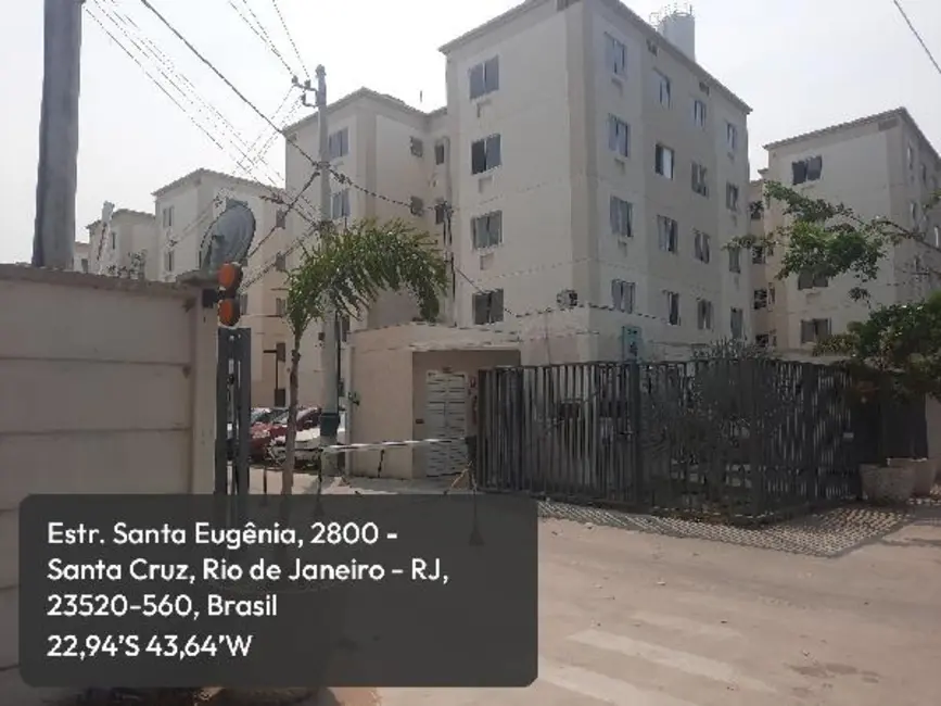 Foto 1 de Apartamento com 1 quarto à venda, 40m2 em Santa Cruz, Rio De Janeiro - RJ