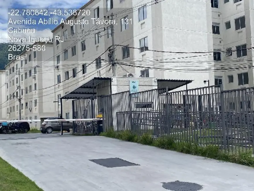 Foto 1 de Apartamento com 1 quarto à venda, 40m2 em Cabuçu, Nova Iguacu - RJ