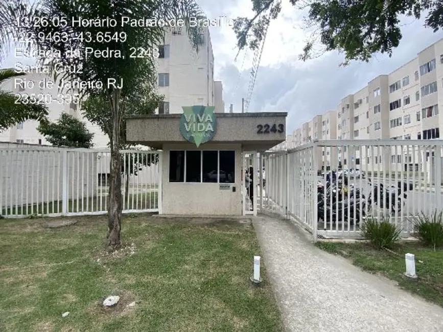 Foto 1 de Apartamento com 2 quartos à venda, 41m2 em Santa Cruz, Rio De Janeiro - RJ