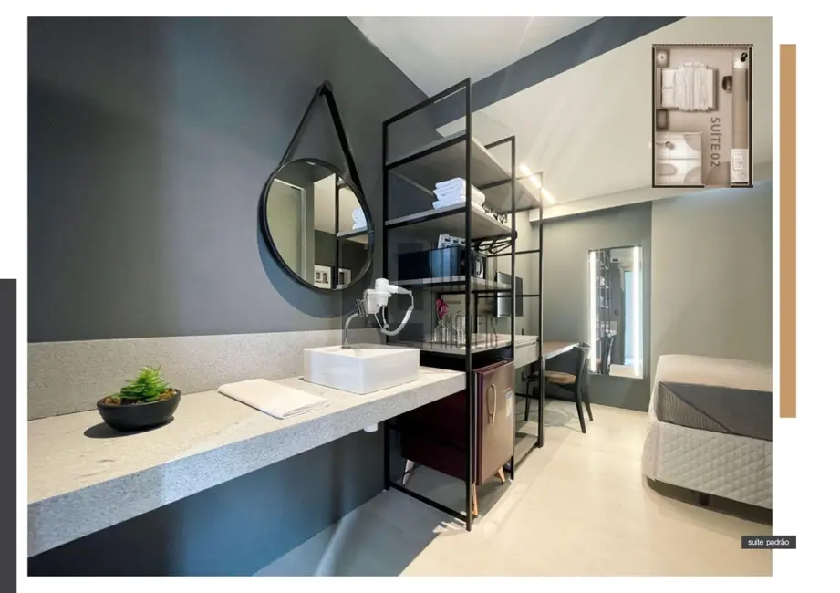 Foto 7 de Loft / Flat com 1 quarto à venda, 19m2 em Manaíra, Joao Pessoa - PB