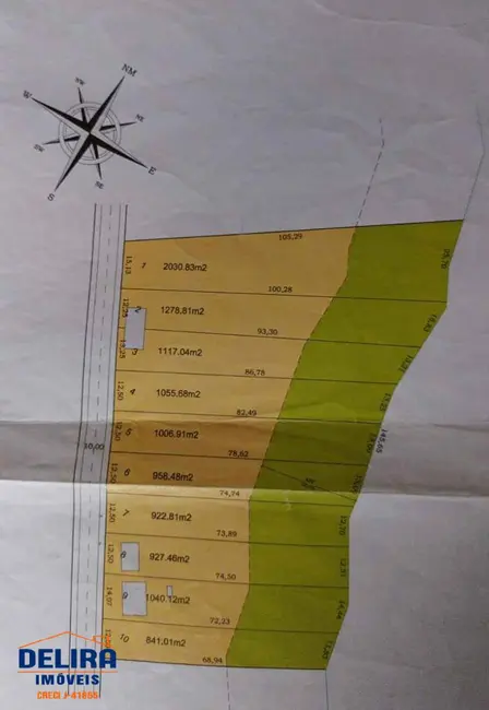 Foto 5 de Terreno / Lote à venda, 1117m2 em Ponte Alta, Atibaia - SP