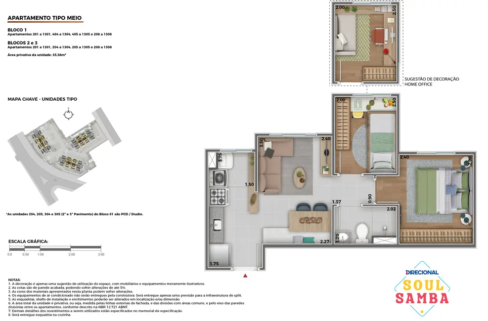 Foto 4 de Apartamento com 2 quartos à venda, 35m2 em Inhaúma, Rio De Janeiro - RJ