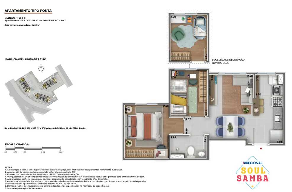 Foto 3 de Apartamento com 2 quartos à venda, 35m2 em Inhaúma, Rio De Janeiro - RJ