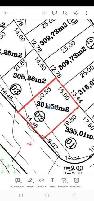 Foto 2 de Terreno / Lote à venda, 301m2 em Altos da Bela Vista, Indaiatuba - SP
