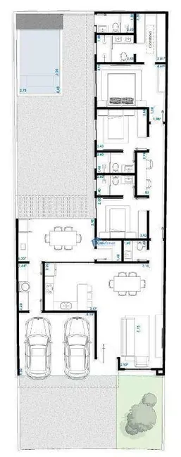 Foto 2 de Casa de Condomínio com 3 quartos à venda, 308m2 em Indaiatuba - SP