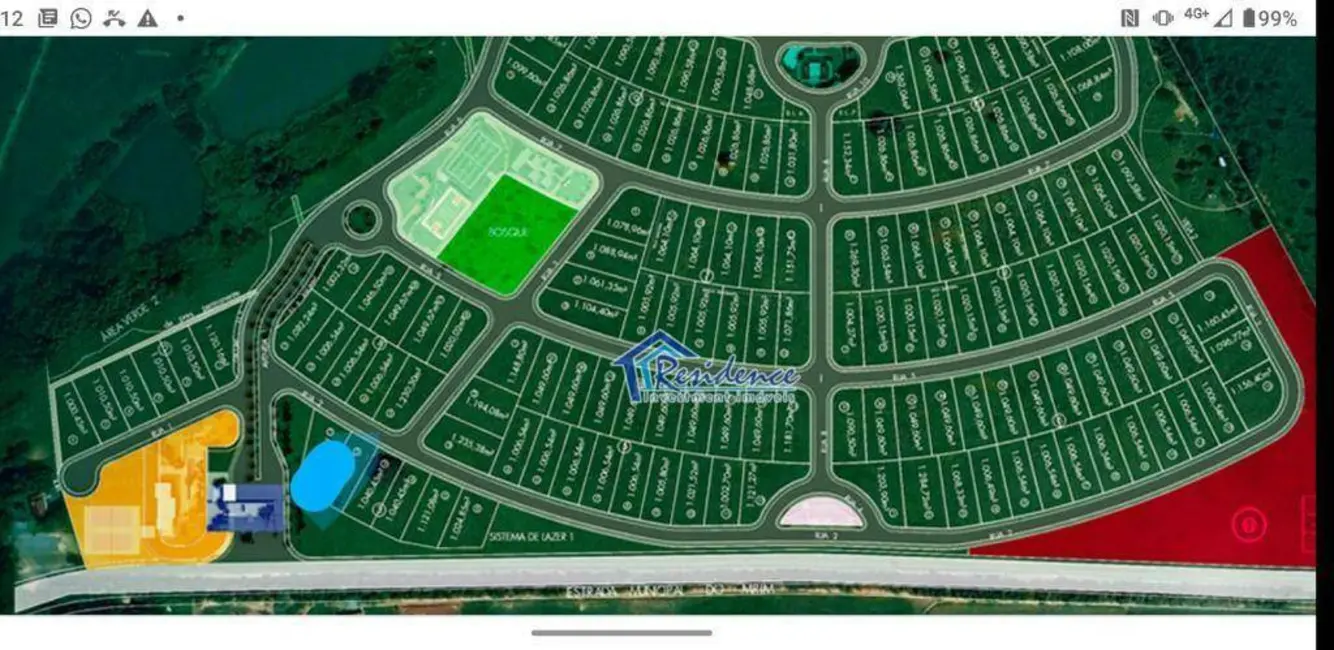 Foto 2 de Terreno / Lote à venda, 1040m2 em Jardim Morumbi, Indaiatuba - SP