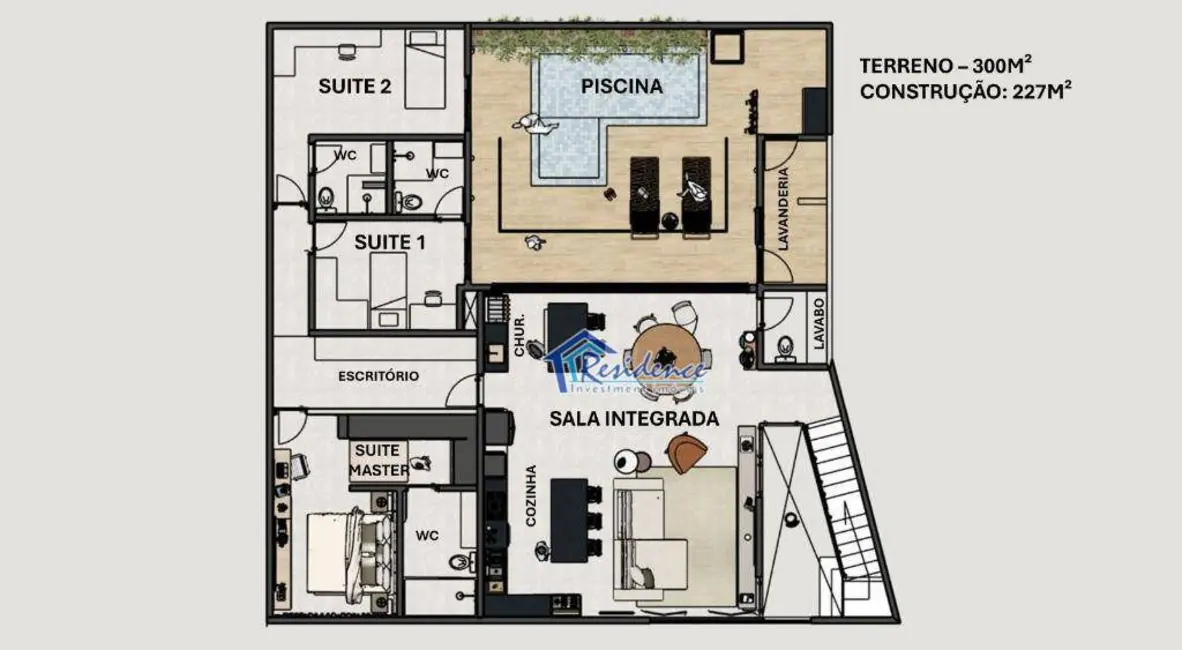 Foto 4 de Casa de Condomínio com 3 quartos à venda, 300m2 em Indaiatuba - SP