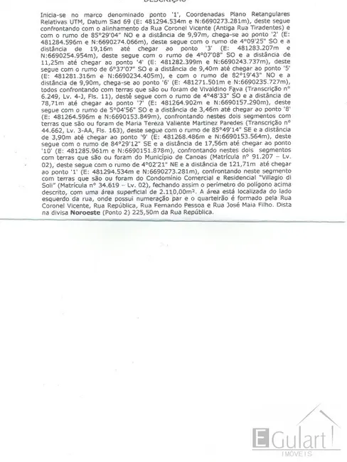 Foto 8 de Terreno / Lote à venda, 2005m2 em Canoas - RS