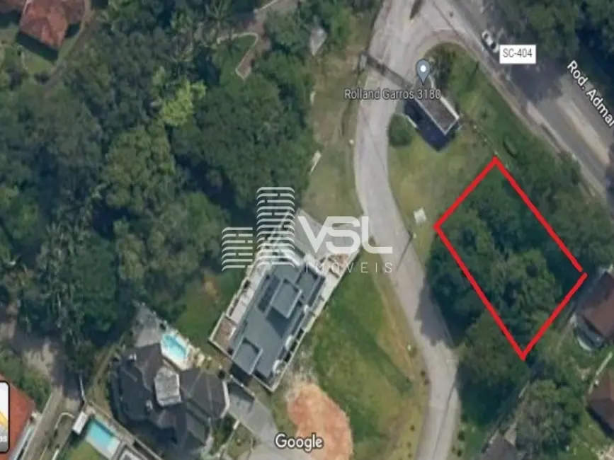 Foto 4 de Terreno / Lote à venda, 780m2 em Itacorubi, Florianopolis - SC