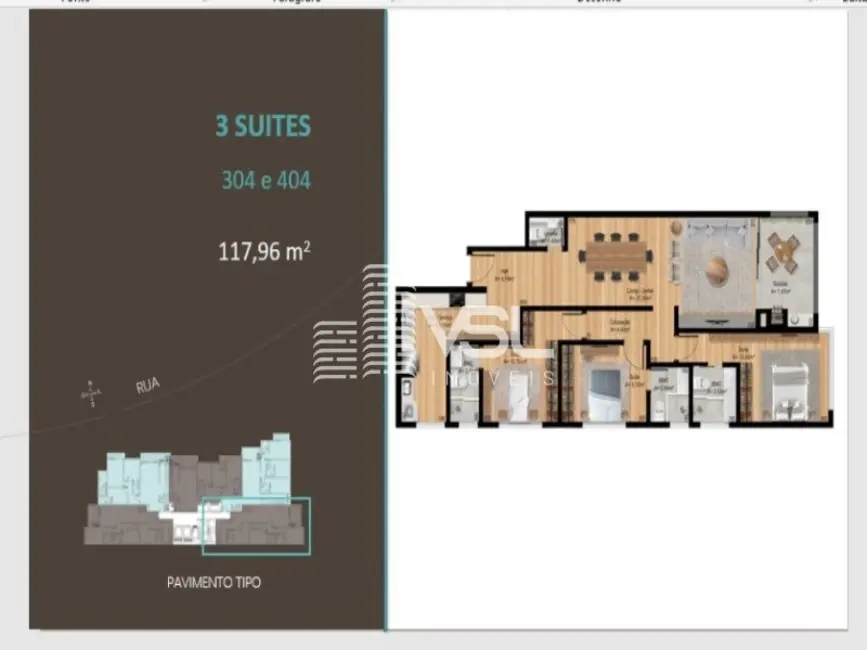 Foto 8 de Apartamento com 3 quartos à venda, 118m2 em João Paulo, Florianopolis - SC