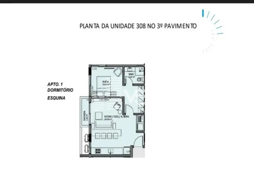Apartamento com 1 quarto à venda, 50m2 em João Paulo, Florianopolis - SC - imagem 7 Foto 7 de Apartamento com 1 quarto à venda, 50m2 em João Paulo, Florianopolis - SC