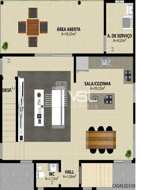 Casa com 3 quartos à venda, 162m2 em Santo Antônio de Lisboa, Florianopolis - SC - imagem 4 Foto 4 de Casa com 3 quartos à venda, 162m2 em Santo Antônio de Lisboa, Florianopolis - SC