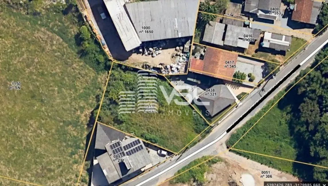 Foto 8 de Terreno / Lote à venda, 997m2 em Vargem do Bom Jesus, Florianopolis - SC