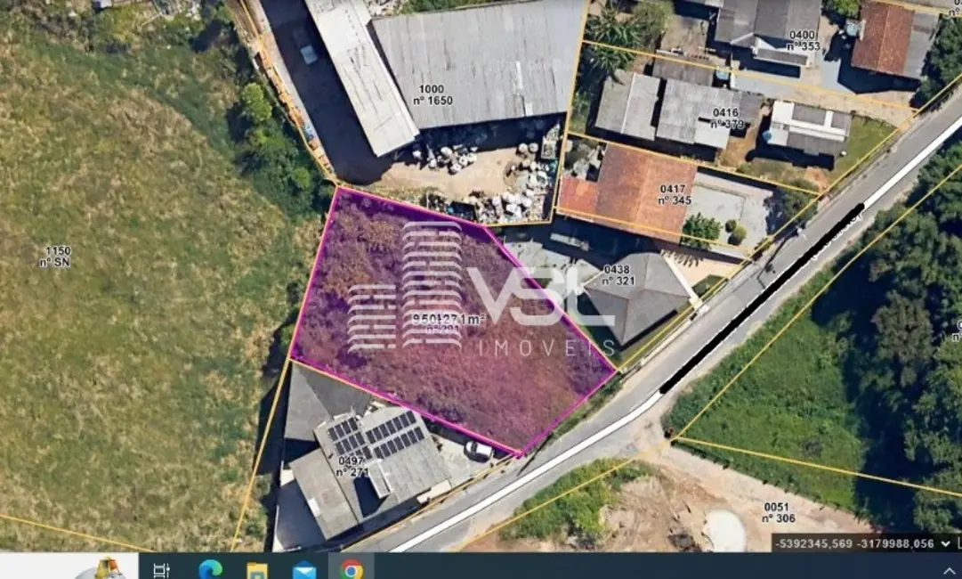Foto 3 de Terreno / Lote à venda, 997m2 em Vargem do Bom Jesus, Florianopolis - SC